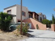 Gouves Kreta, Gouves: Gepflegtes Haus mit separatem Gästehaus, Meerblick und schönem Garten zu verkaufen Haus kaufen